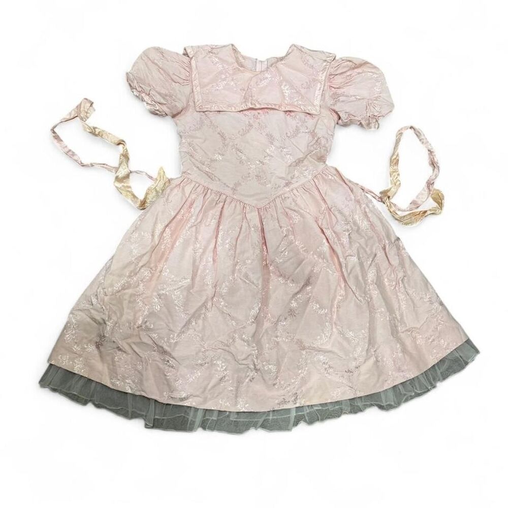 Jayne Copeland Pink Vintage 60s/70s Dress